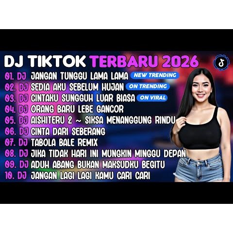 16 GB Flashdisk เต็มไปด้วยเพลง MP3 DJ TIKTOK LATEST 2026 | DJ DONT WAITING FOR THE OLD DJ READY I BE