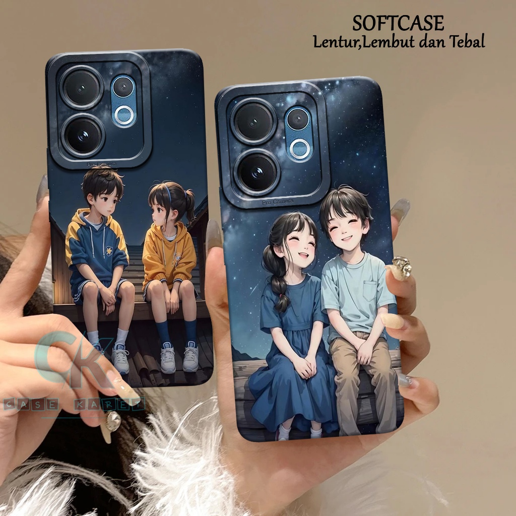 Soft Case Hp Vivo V60 5G 2025 - ปลอกคู่ - Vivo V60 Lite 4G/5G V50 5G V50 Lite 4G/5G V40 5G V40 Lite 