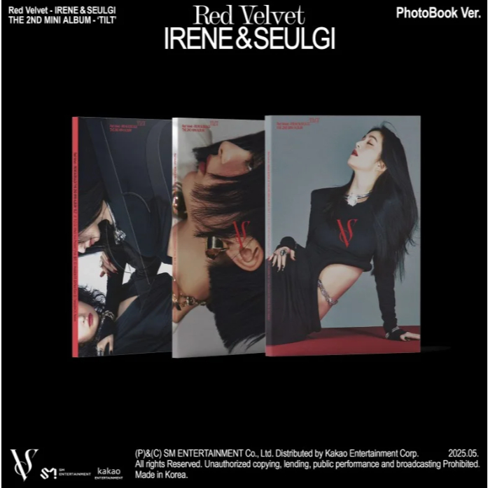IRENE & SEULGI (Red Velvet) - TILT 2nd Mini Album PHOTO BOOK Seulgi Ver. กดครั้งแรก