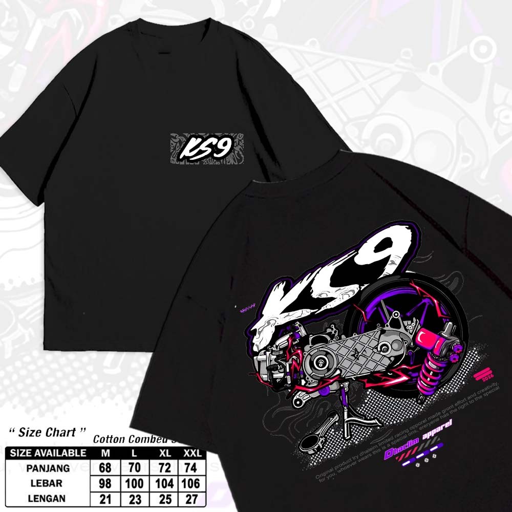 K59 VARIO DISTRO T-SHIRT FUL ORIGINAL RACING DESIGN | K59 VARIO RACING T-SHIRT, VARIO OLD K59 MOTORC