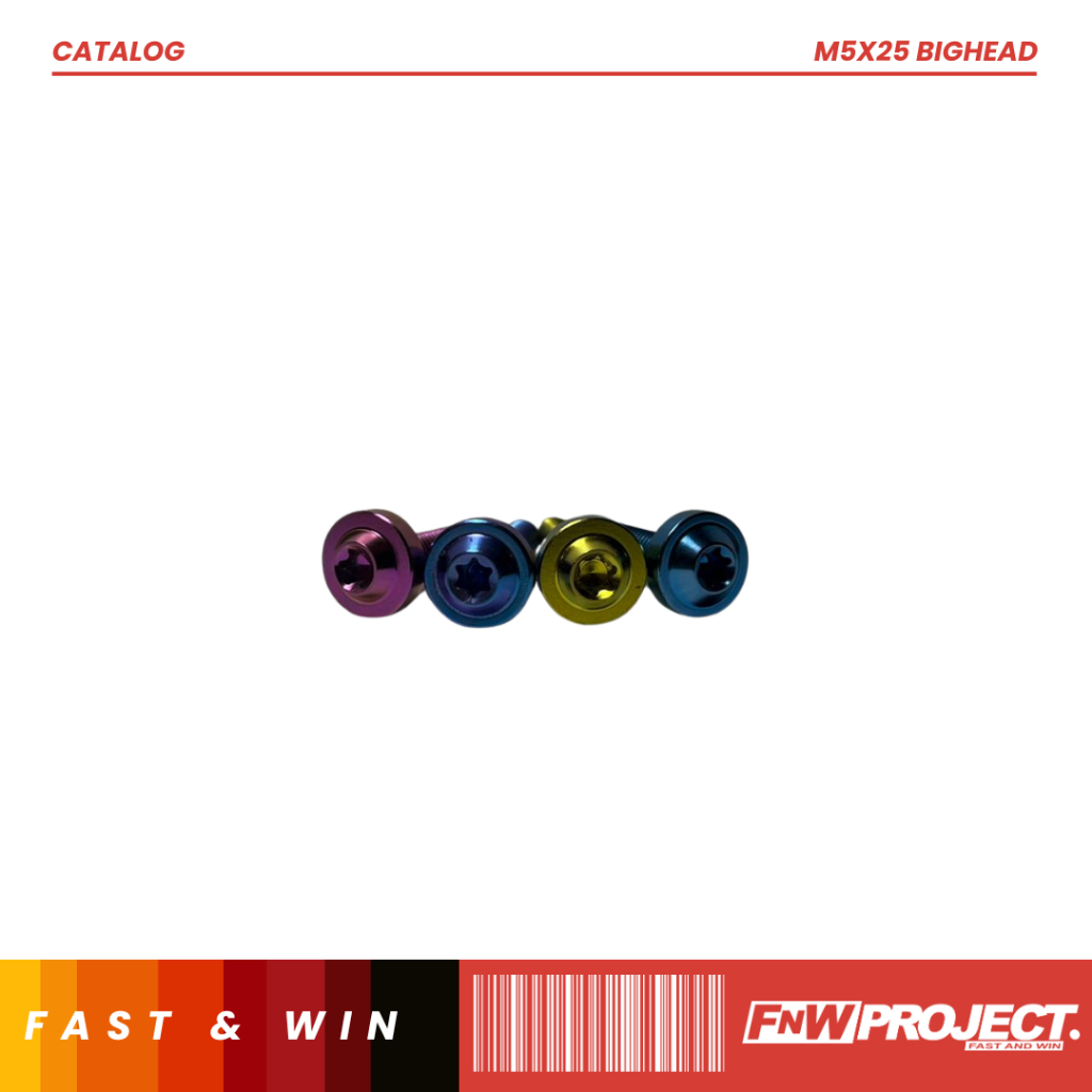 GR5 M5x25 TITANIUM BOLT