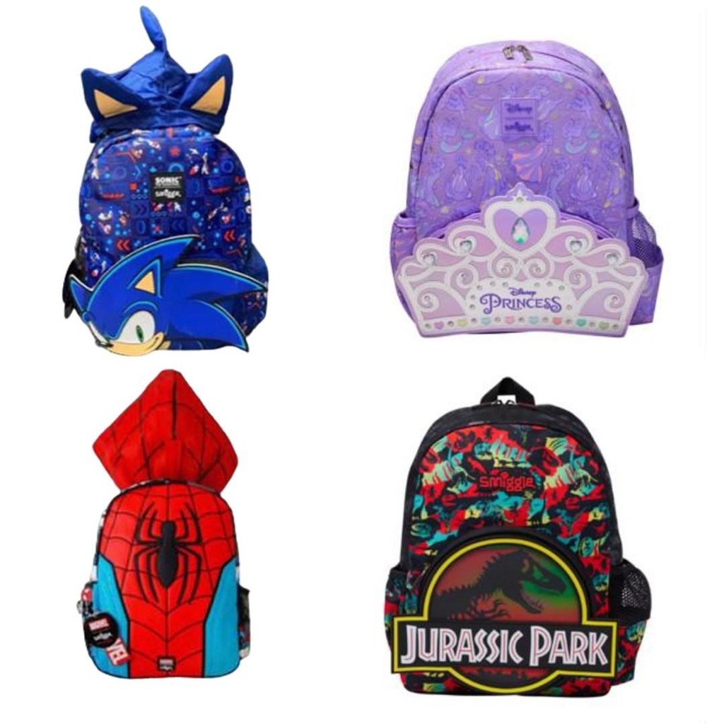 Giftshokelly ร้านค้าอย่างเป็นทางการ - KINDERGARTEN BACKPACK JUNIOR HOODIE BACKPACK 03151-03152