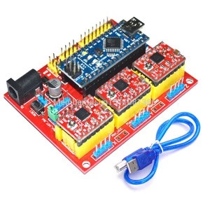 ARDUINO CNC SHIELD V4 ENGRAVING MACHINE KIT - ARDUINO - ROBOT - ELECTRONIC - - - -