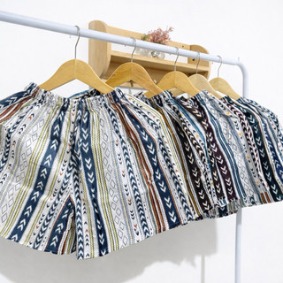 Hot Pants Wanita/ Celana Pendek Wanita/ Celana Santai Wanita Pria Unisex Bahan Rayon Adem Motif Etnik