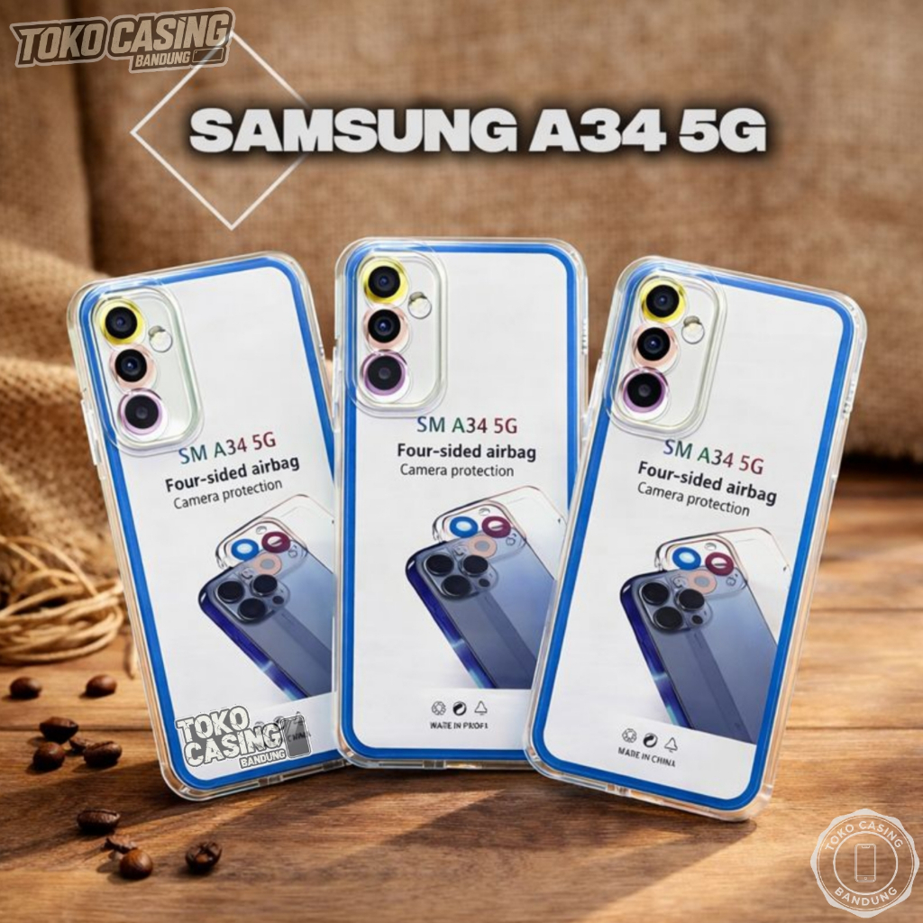 เคสใส Samsung A34 5G (SM-A346) เคสธรรมดา