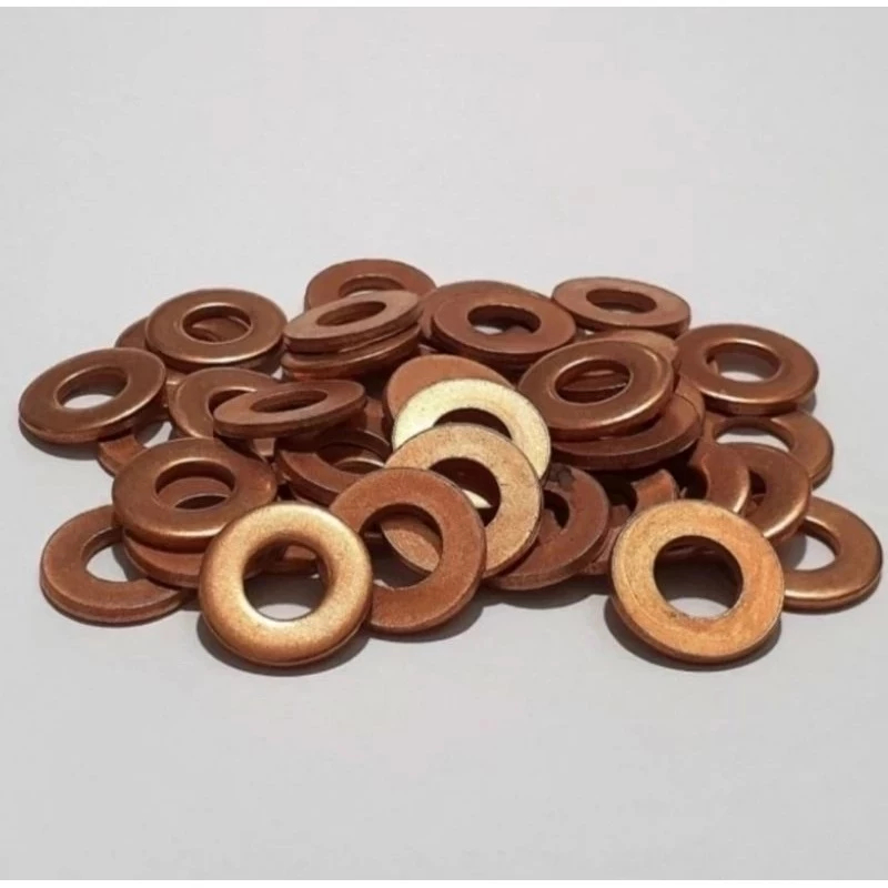 หัวแหวน / RING ฝาสูบหนา ทองแดง M7 Bolt 11 และ M8 Bolt 12