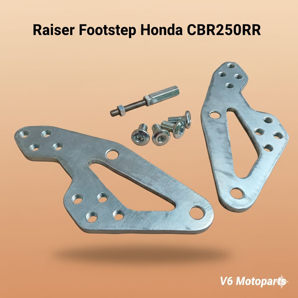 Honda CBR 250 RR / CBR250RR Footstep Raiser, เพิ่มความสูงเท้าหน้าสําหรับ CBR250RR / CBR 250 RR / Bab
