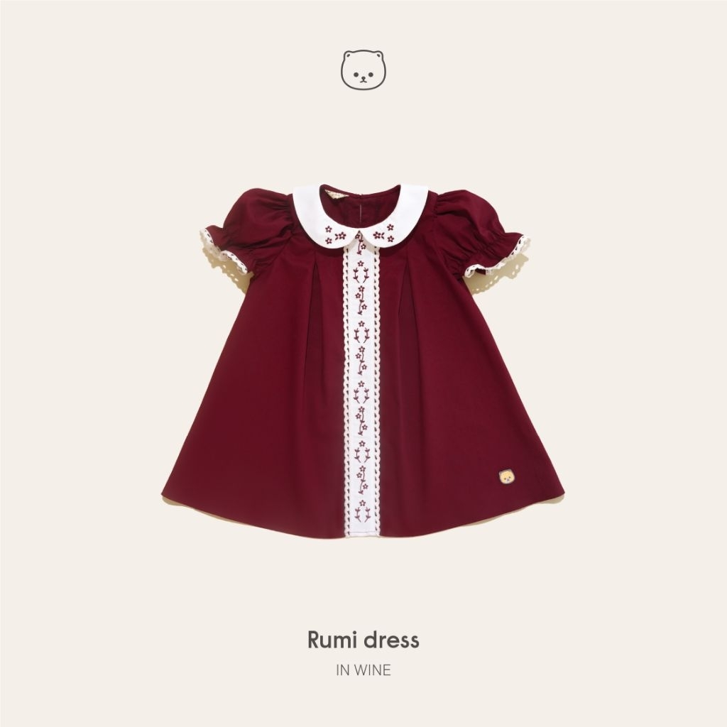 Cuddly - Ottsui Rumi Dress - ชุดเดรสเด็กผู้หญิง/เดรสเด็กผู้หญิง