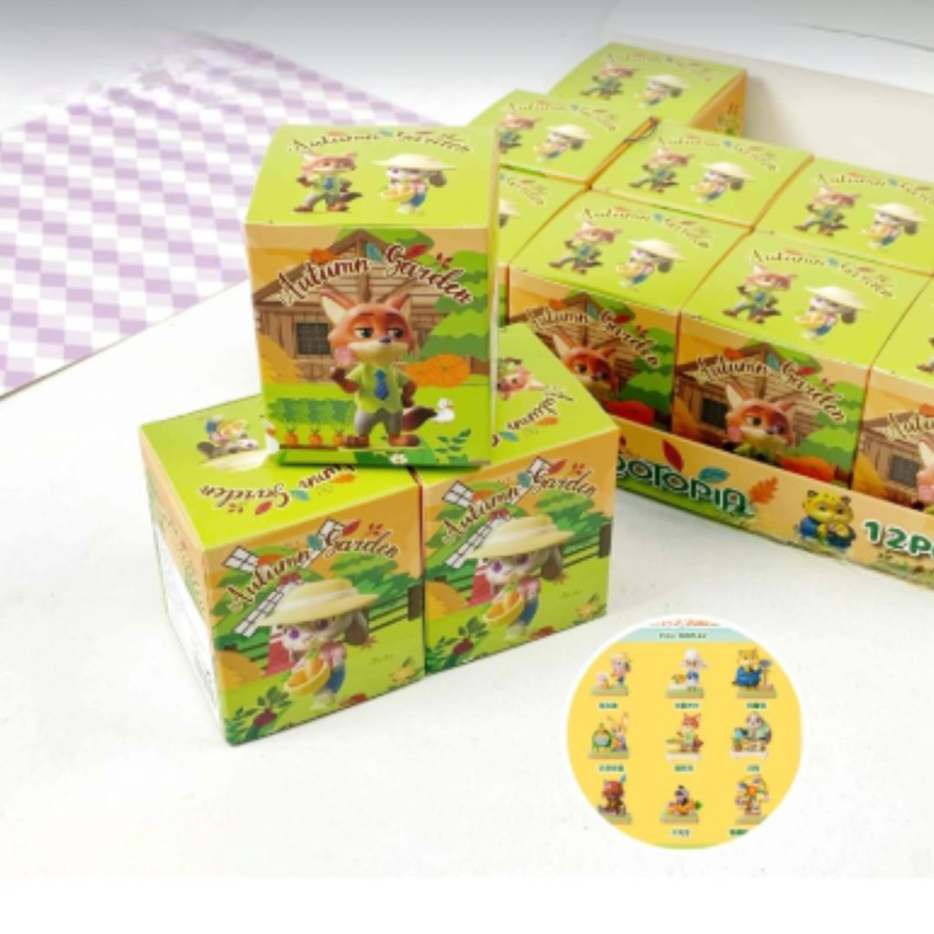 BLIND BOX KEYCHAIN ZOOTOPIA (พรีเมี่ยม)