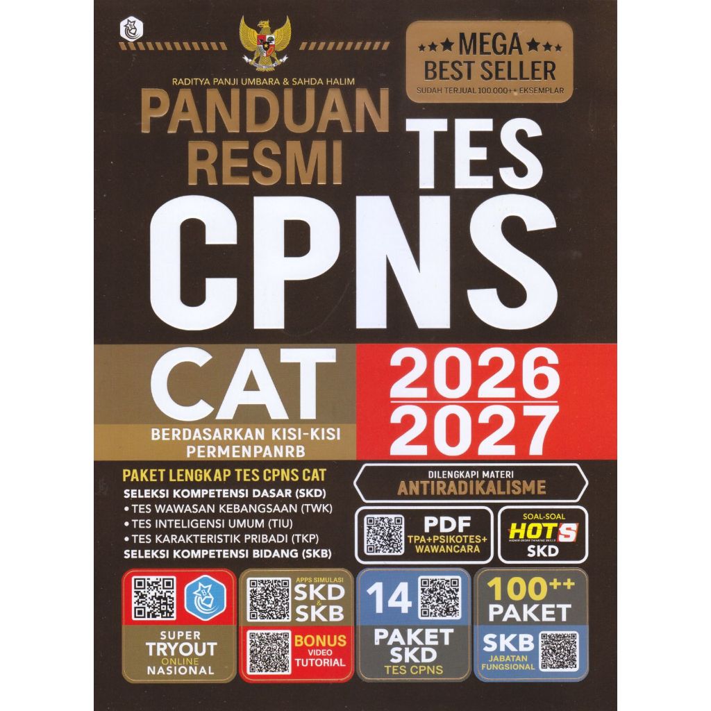 Gramedia Tunjungan: GUIDE อย่างเป็นทางการสําหรับ CPNS CAT TEST 2026/2027)