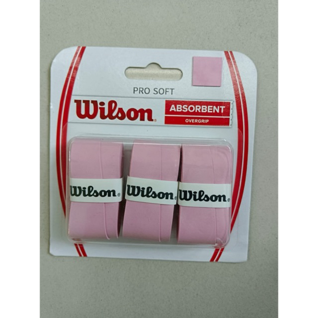 ไม้เทนนิส Wilson Absorbent grip Overgrip Tennis padel ต่อแพ็ค overgrip wilson DRY