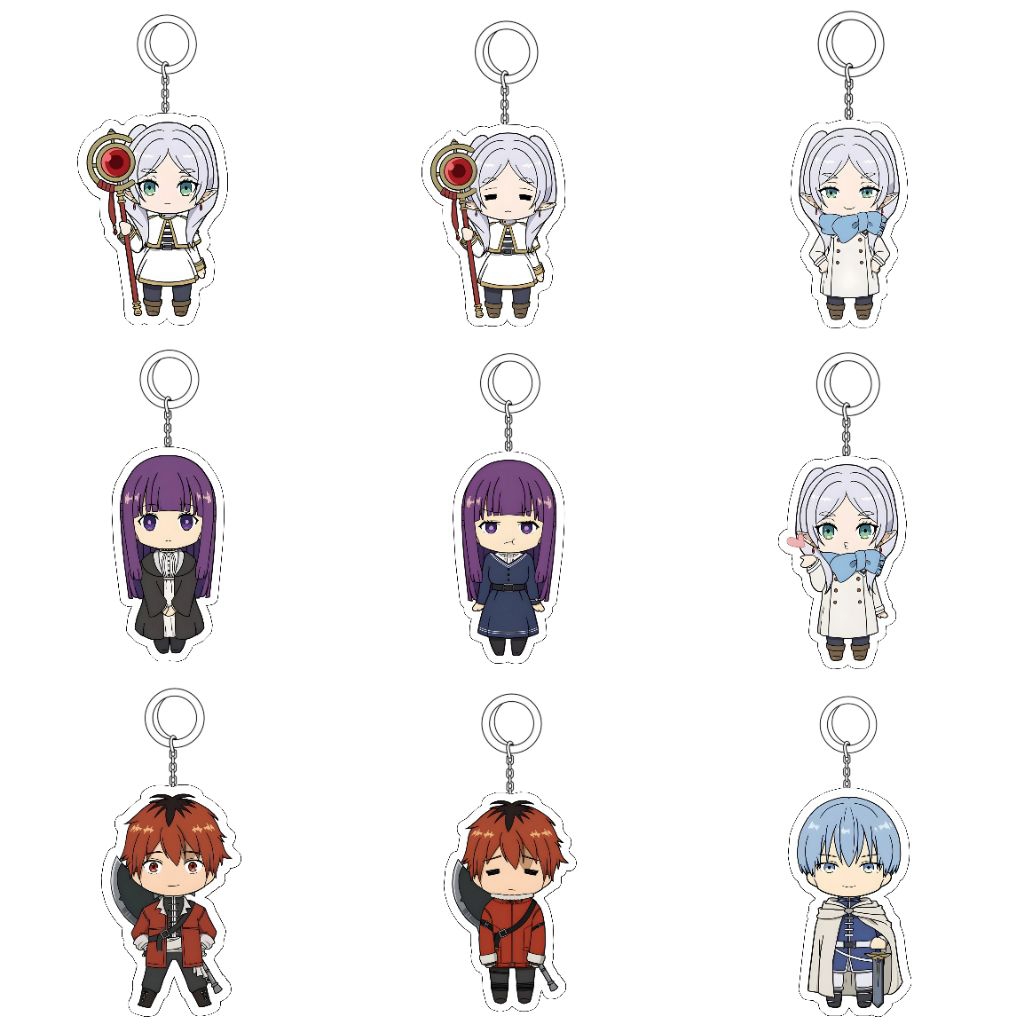 GANTUNGAN Frieren พวงกุญแจอะคริลิค / พวงกุญแจอนิเมะ Frieren