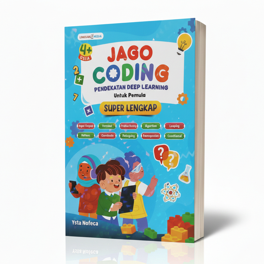 (128 หน้า) หนังสือ Coding Approach Super Complete Deep Learning สําหรับเด็กอายุ 4+ 128 หน้า LM