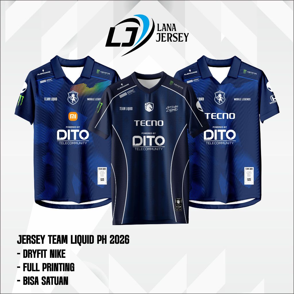 ล่าสุด TEAM LIQUID PH TLPH Special EWC/MSC 2025 JERSEY (ฟรีชื่อฉายที่กําหนดเอง)