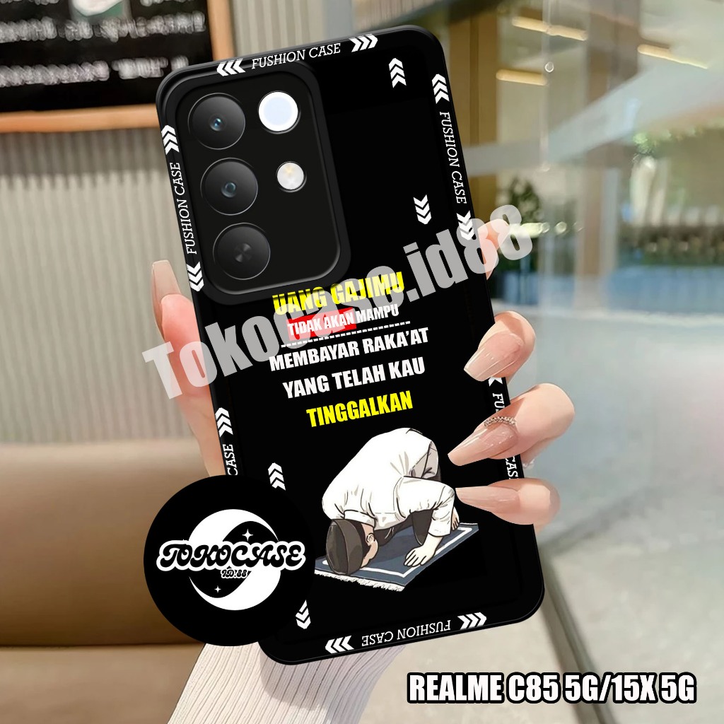 HP Softcase Realme C85 5G - Realme 15X 5G - Realme C85 Pro 4G เคสซิลิโคน Softcase Cool โทรศัพท์ฝาครอ