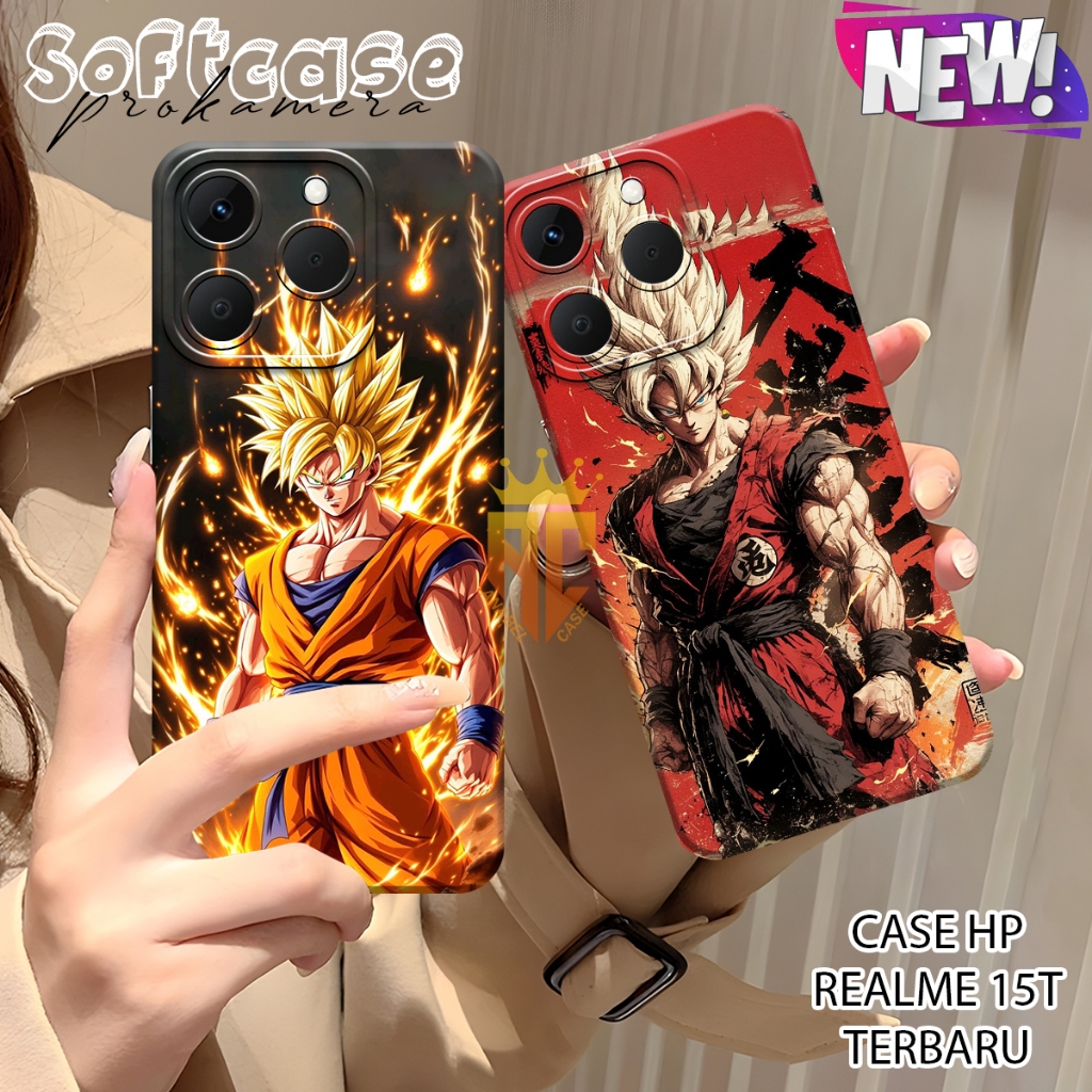 Realme 15T Case - Realme 15T Pro - Realme 15 pro - Realme 15 - Realme 14 - Realme 14t Pro Dragon Bal