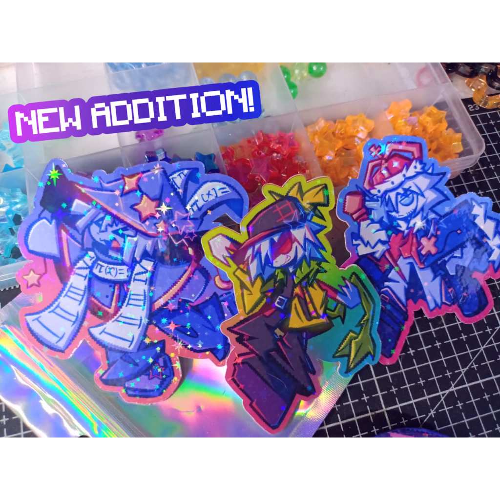 [STICKER] Rayafell - Blocktales Holo Star สติ๊กเกอร์