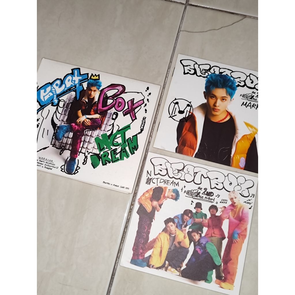 DIGIPACK NCT DREAM BEATBOX ZB1 คูปองด้าน EVNNE TROUBLE YUJIN MYUNG JUNGHYUN MARK JANO JAEMIN KPOP