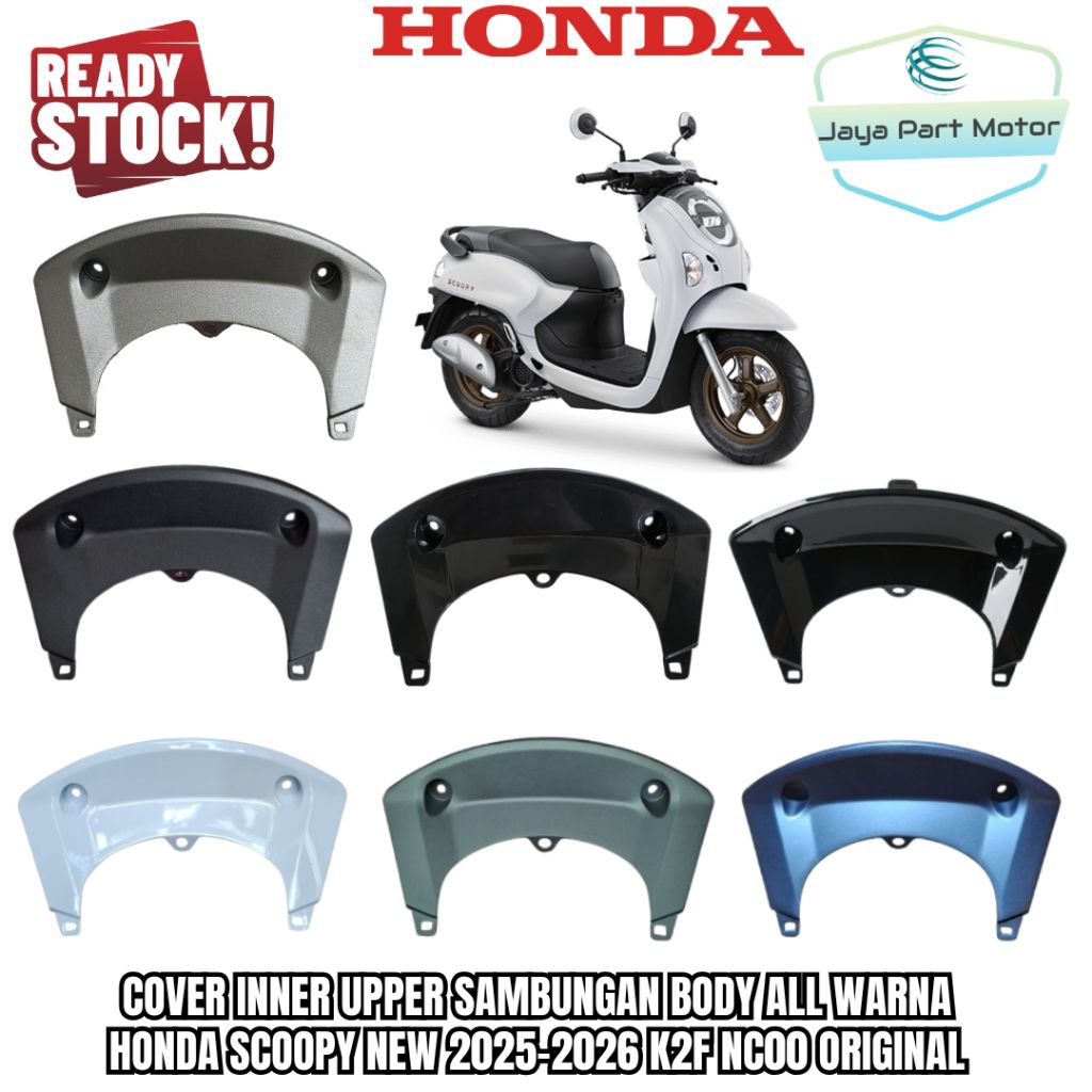 Cover Inner Upper Body Connection ทุกสี Honda Scoopy New 2025-2026 K2f Nc00 Original