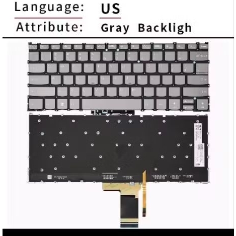 Lenovo Ideapad Slim 3 14ABR8 14AMN8 14IAH8 14IRH8 14IRU9 14ITN9 14IML9 คีย์บอร์ด