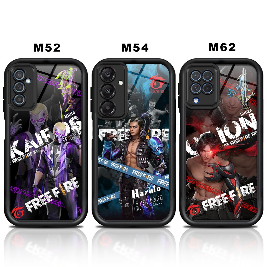 Softcase glossy SAMSUNG M52 M54 M62 Casing Case Hp Silicone Camera Protector FF