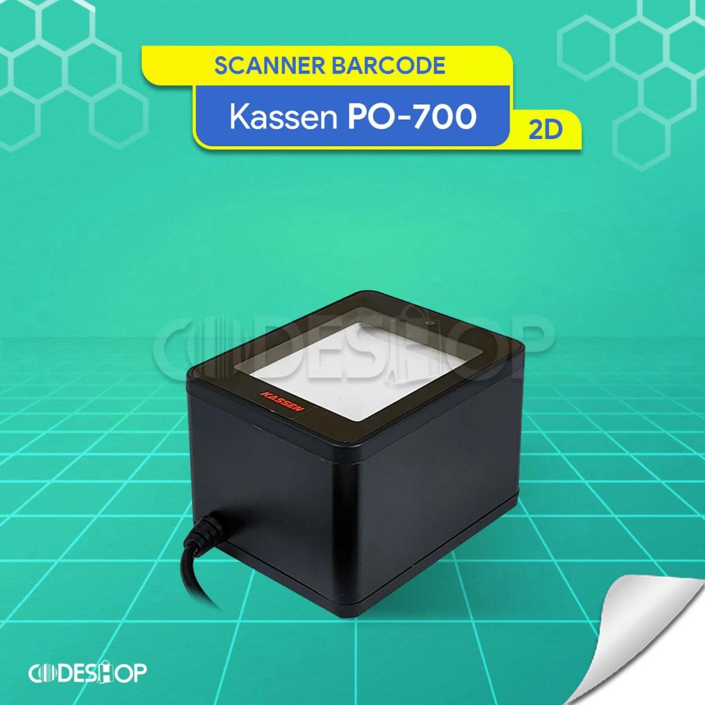 Kassen PO-700 USB Hands-Free 1D & 2D Imaging Area Barcode Scanner