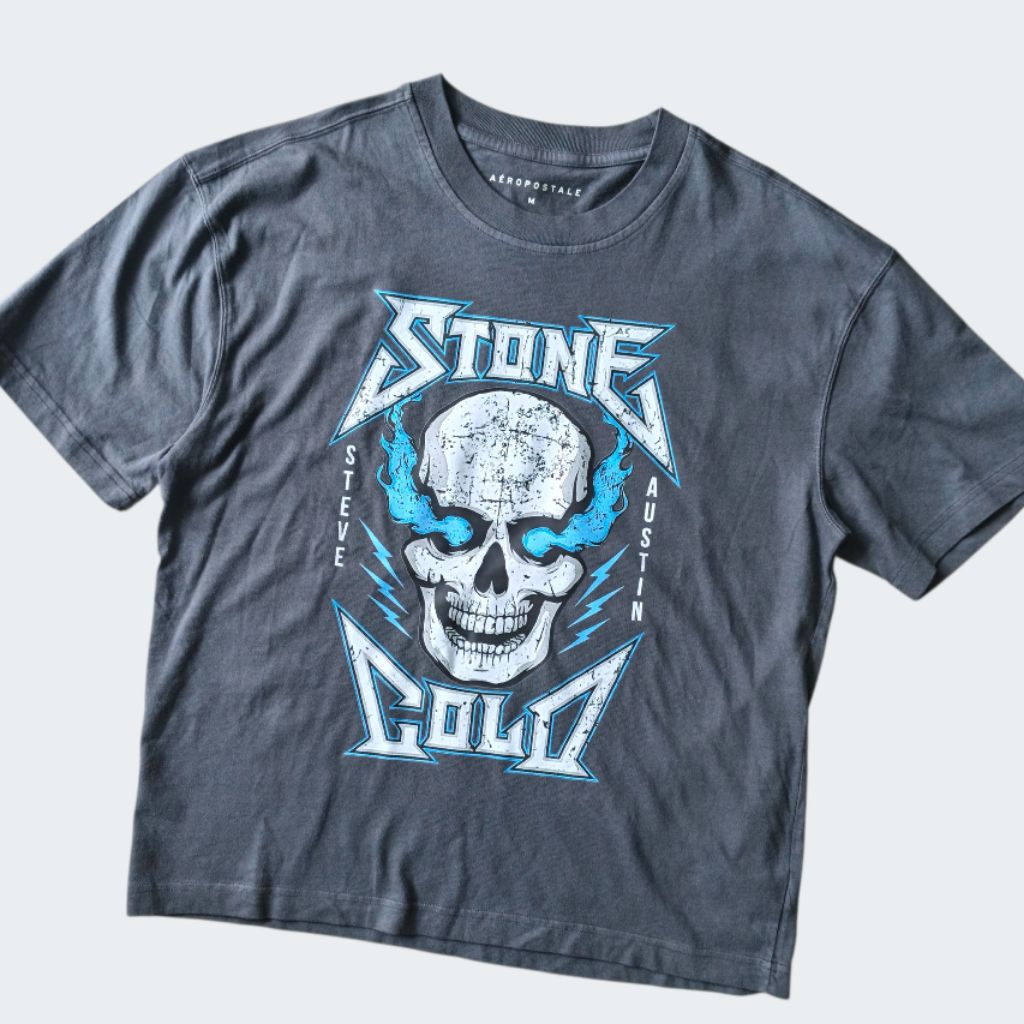 เสื้อยืด WWE STONE COLD Oversize Boxy