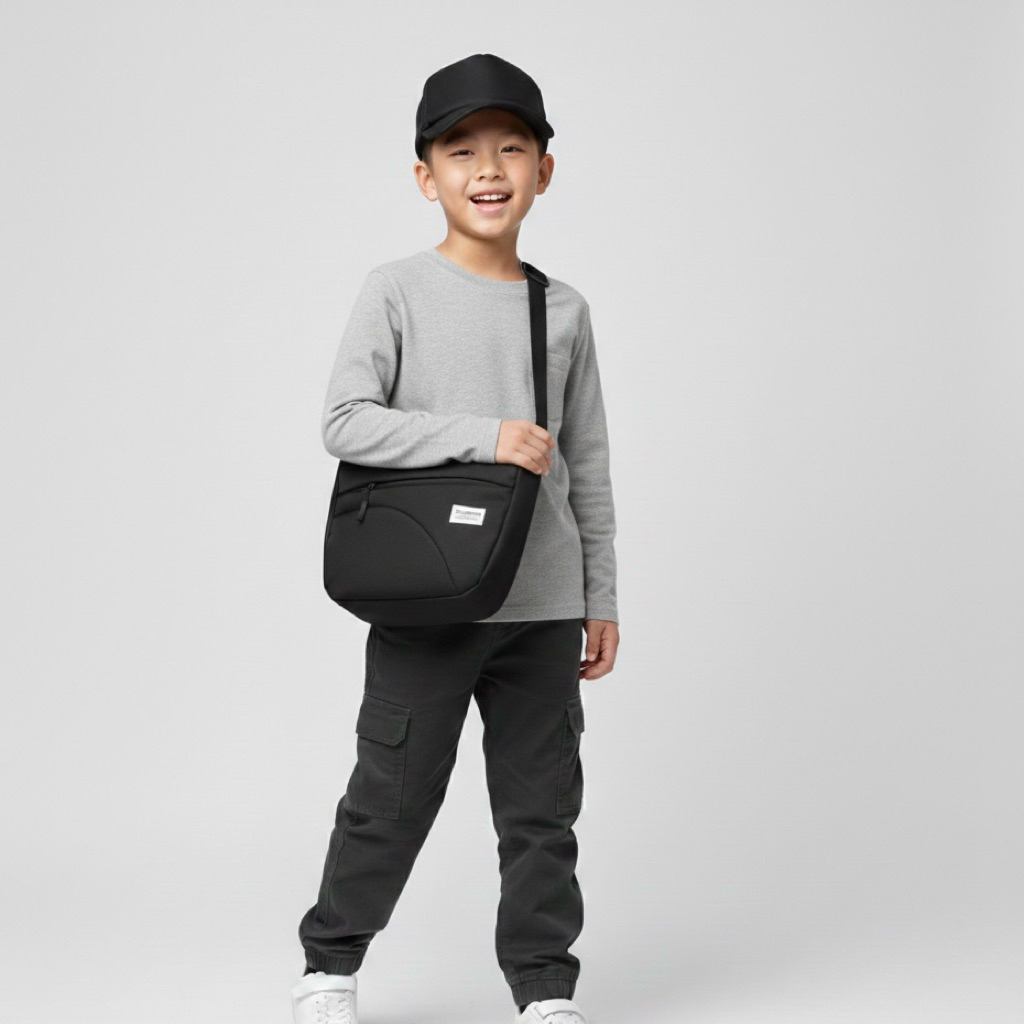 Kids Boy Exciteds Sling Bag