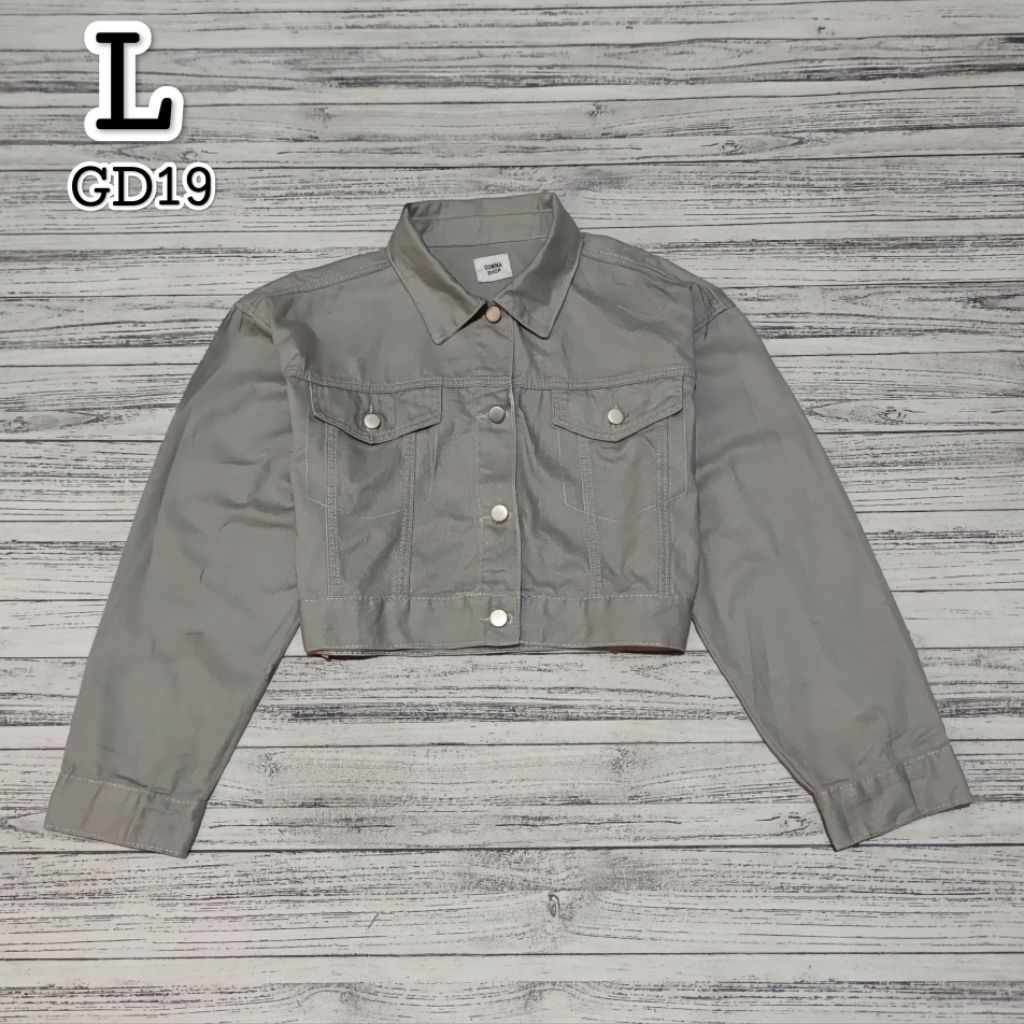 Comma Shop Crop Jeans Jacket Top