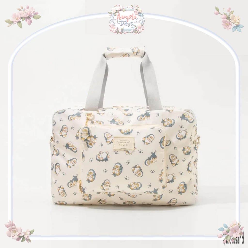กระเป๋าเดินทาง Mofusand กระเป๋าพับกระเป๋าเดินทางกันน้ํากระเป๋าเดินทาง Duffel Bag กระเป๋าช้อปปิ้ง
