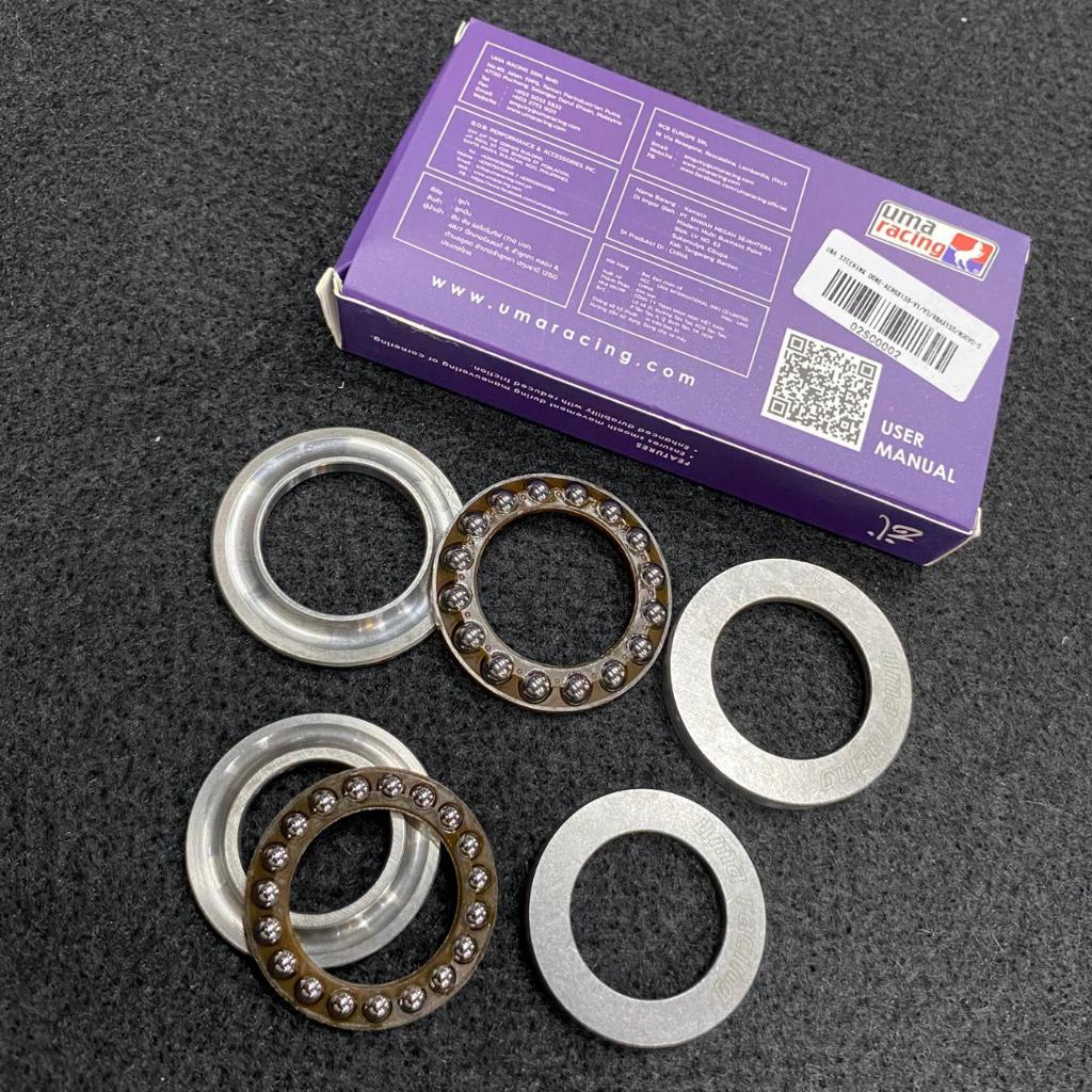 UMA RACING คอพวงมาลัย Yamaha Mio Sporty Smile Soul Nouvo Mio J Teflon Alloy Anti-Wear