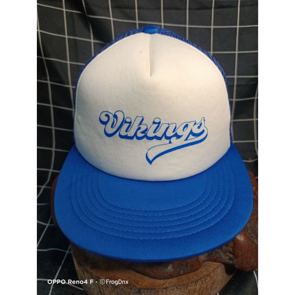 Trucker Vikings-น้ําเงิน ขาว