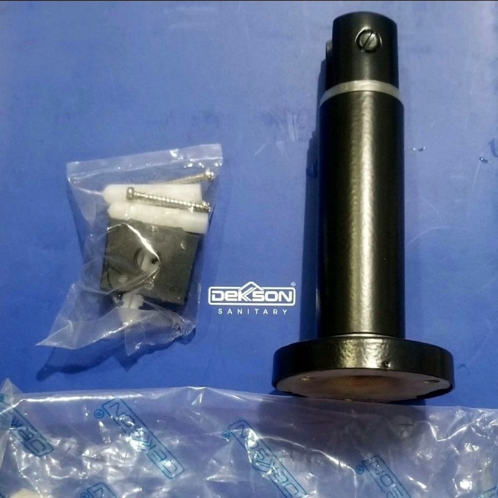 CY 001 DEKKSON MATT BLACK GLASS DOOR PARTITION DOME LEGS / BLACK Dekson CT001 ขาห้องน้ําแบบลูกบาศก์