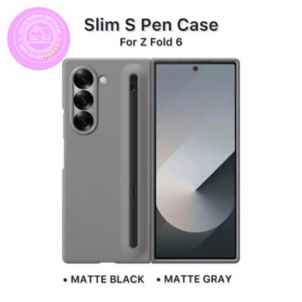 SAMSUNG GALAXY Z FOLD 3 Z FOLD 4 Z FOLD 5 Z FOLD 6 Z FOLD 7 SLIM CASE พร้อมปากกา S