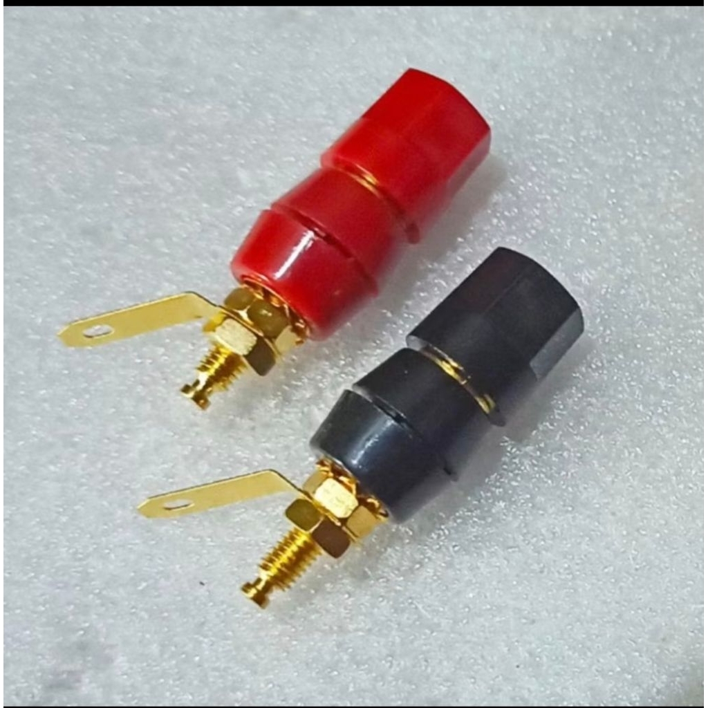 Binding Post เทอร์มินัลลําโพงเสียงคู่ทอง