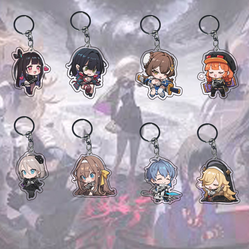 พวงกุญแจ Chaos Zero Nightmare Beryl 01- Orlea 01 - Owen 01- Rei 01 - Renoa 01 - Tressa 01 - Rin 01 -