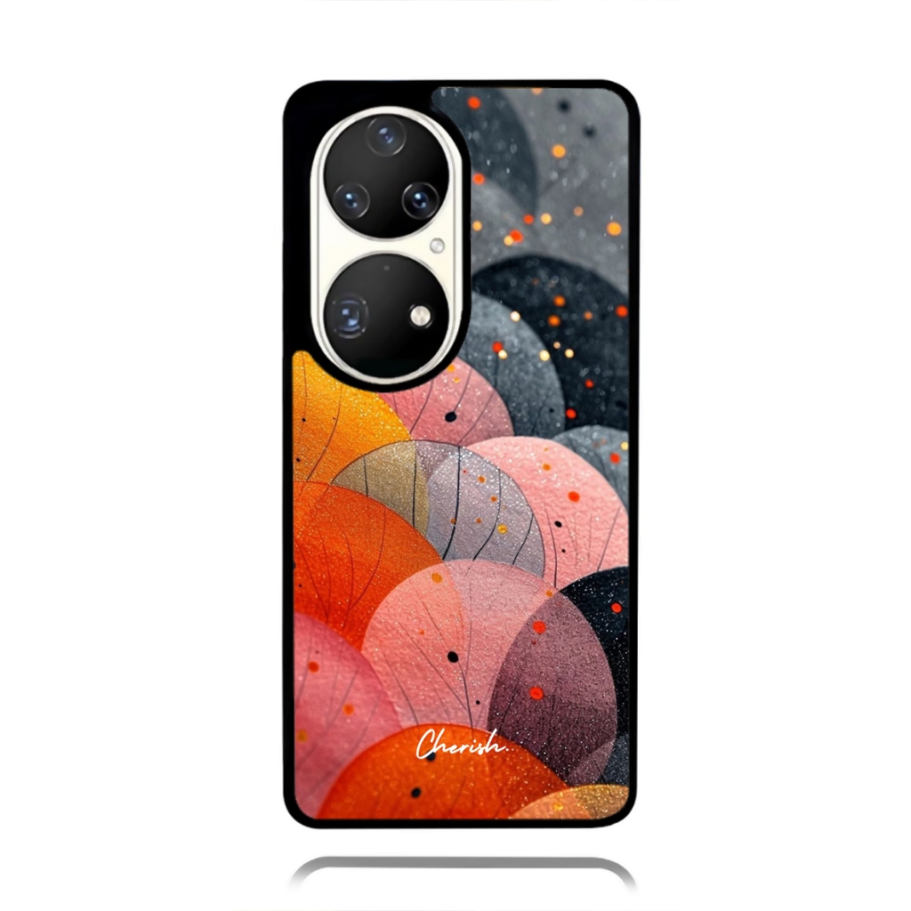 HUAWEI P50 P40 P30 P20 Pro TPU ยาง Softcase บทคัดย่อ Shades เคสโทรศัพท์