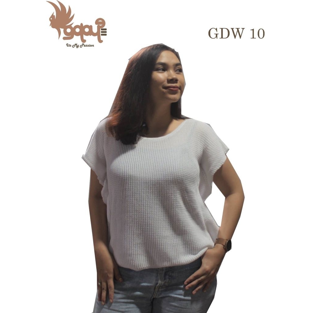 GDW 10 Galaule Store แจ๊กเก็ตถักคอมพิวเตอร์สําหรับผู้หญิง
