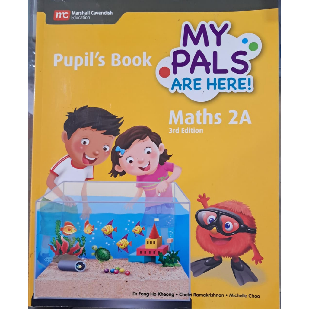 หนังสือและสมุดงานหนังสือคณิตศาสตร์ My Pals / หนังสือคณิตศาสตร์ My Pals