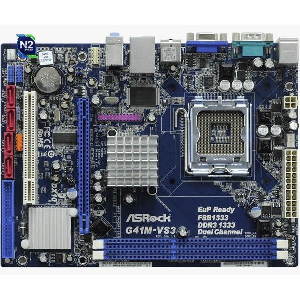 เมนบอร์ด ASRock G41M-VS3 LGA 775