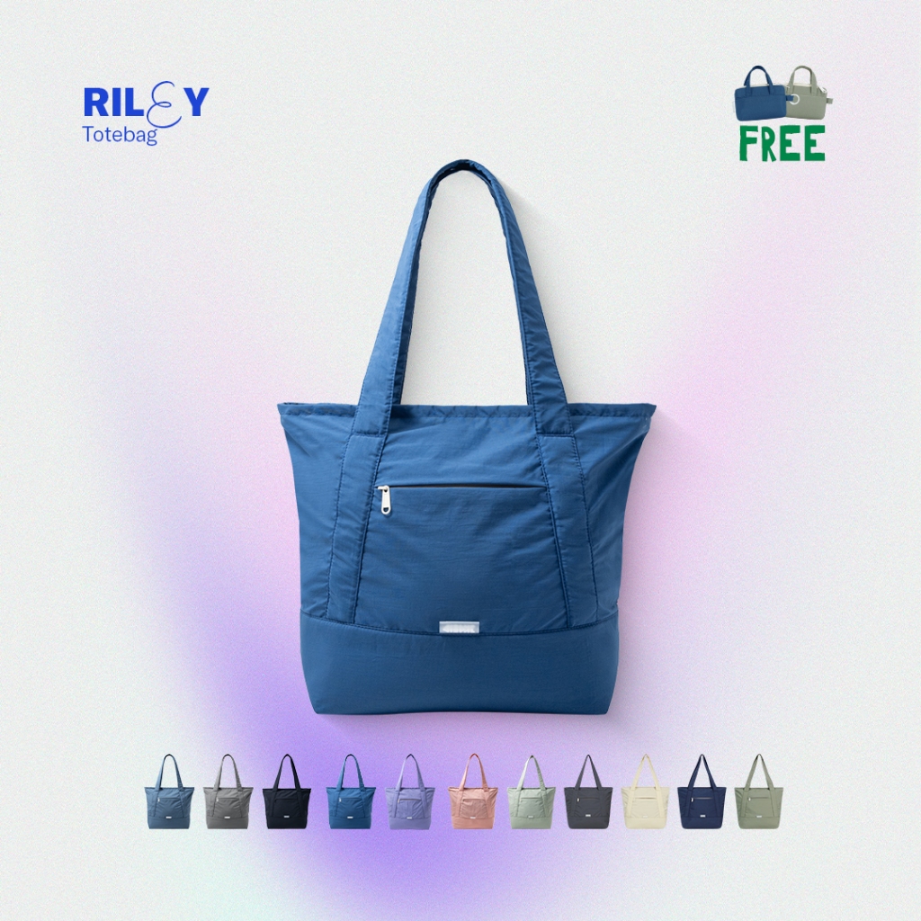 Riley Tote Bag - Visval - กระเป๋าถือ