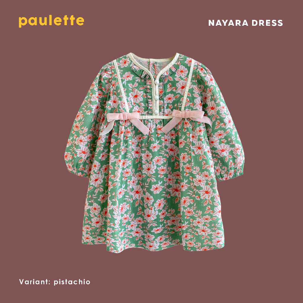 ชุดเดรส Paulette Kids Nayara สําหรับเด็กผู้หญิง