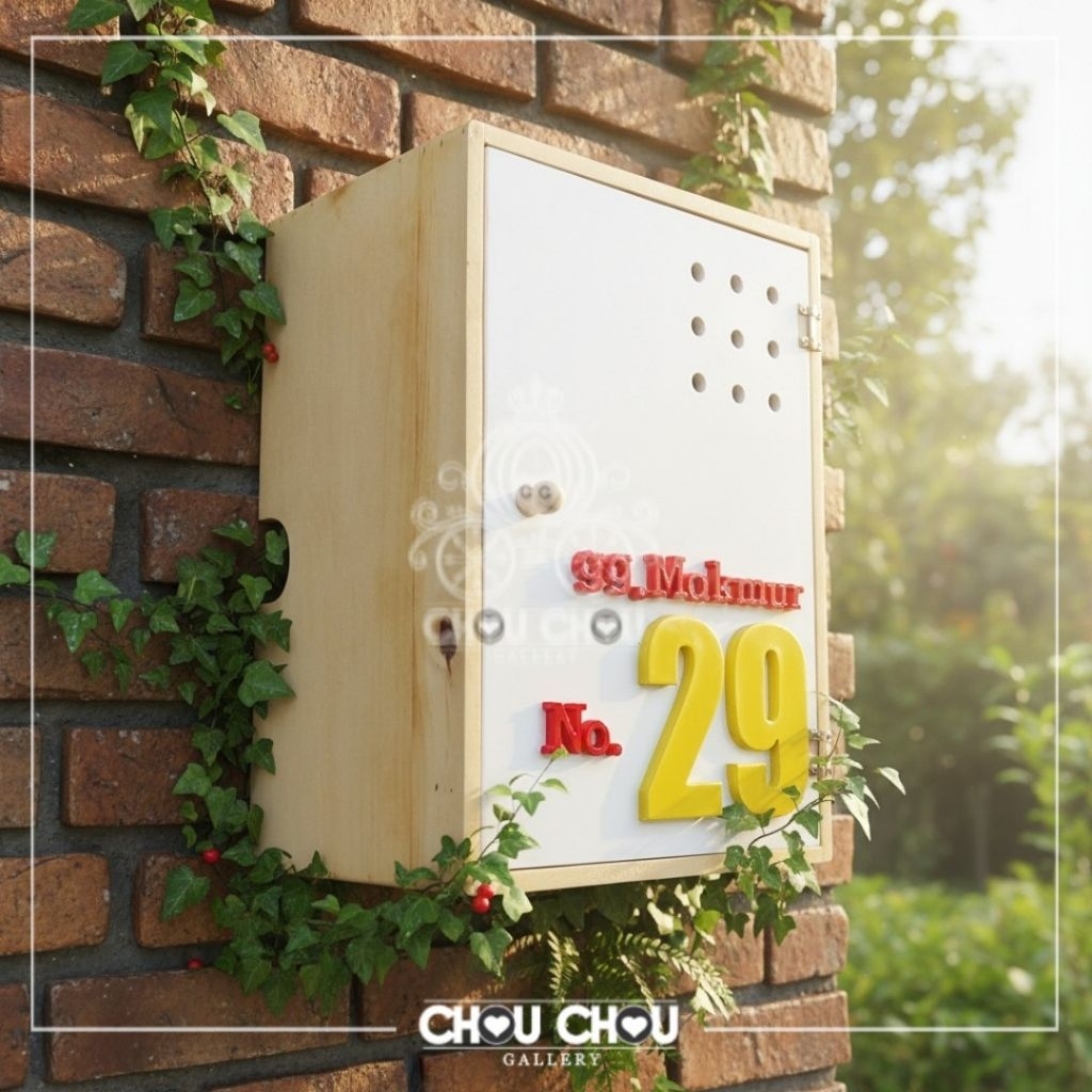 Chouchou - หมายเลขบ้านกล่องไฟฟ้า KWH Meter แบบกําหนดเอง