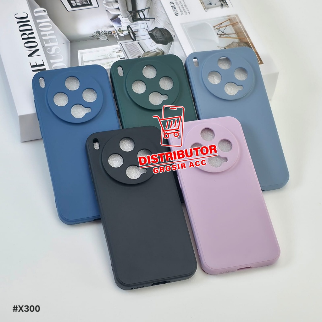 VIVO X300 VIVO X300 PRO CASE MACAROON SQUARE EDGE SOFT CASE LIQUID EDGE VIVO X300 VIVO X300 PRO MS-1