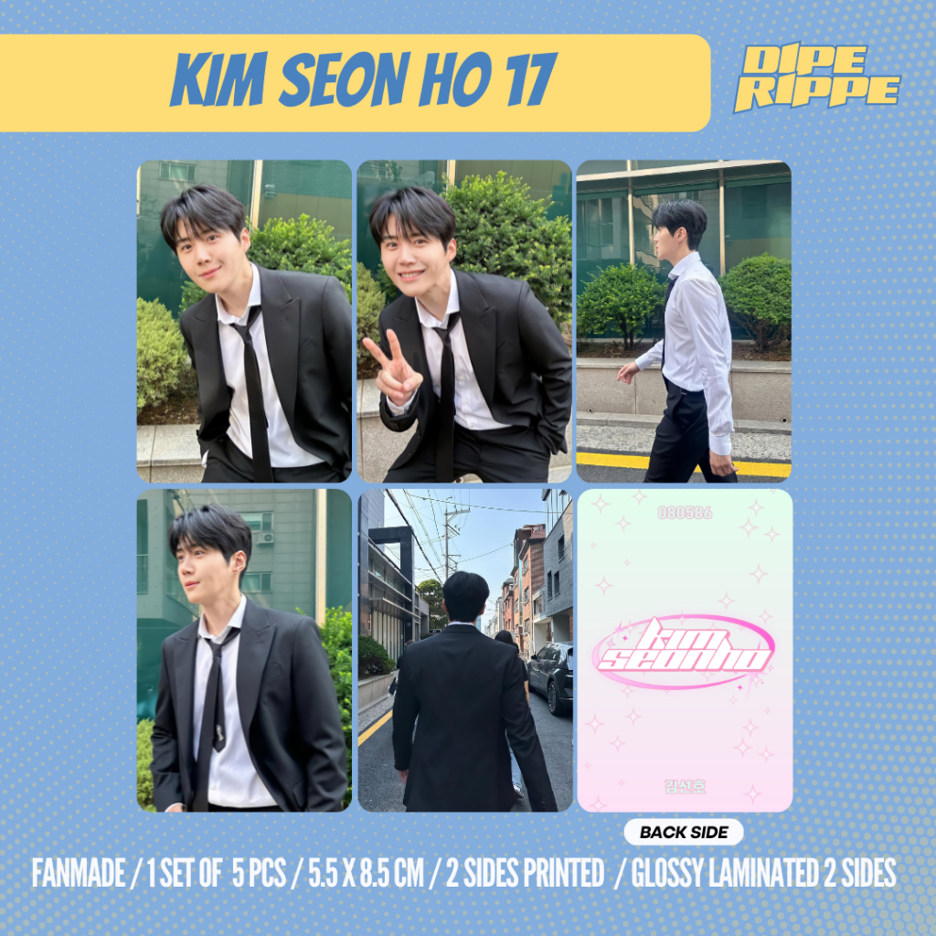 KDRAMA - [1 ชุดตะแกรง 5 ชิ้น] KIM SEON HO