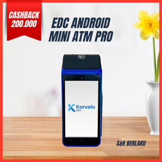 EDC Mini ATM PRO – Mesin Android Tarik Tunai, QRIS, Transfer, Pembayaran Lengkap