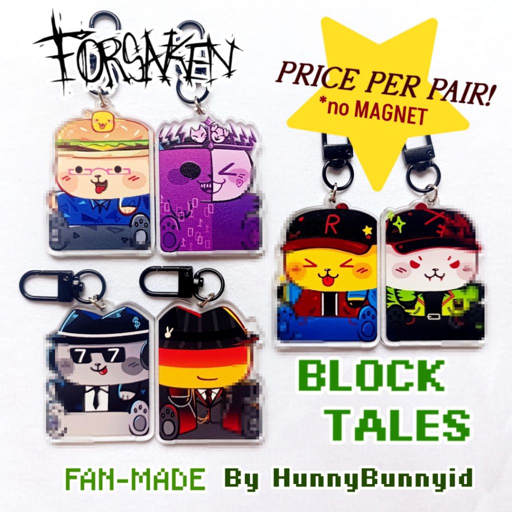[ใหม่]คู่สุข พวงกุญแจจับคู่ Fanmerch HunnyBunny
