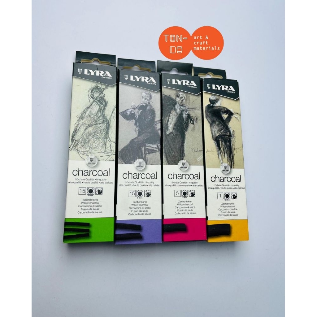 LYRA WILLOW CHARCOAL / PAINTING CHARCOAL SET