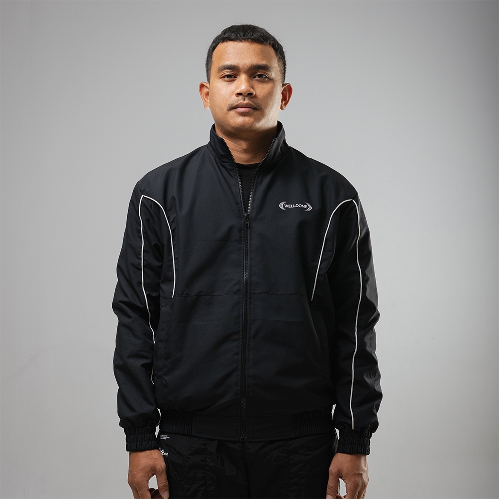 Welldone Track Jacket - Giga Black Unisex