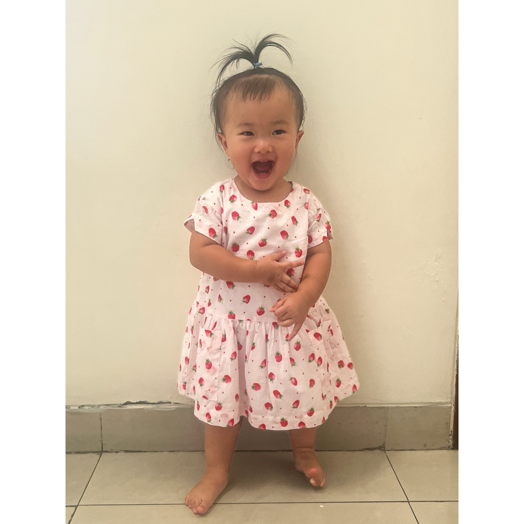 [KIDS] Berry Dress - เดรสเด็กผู้หญิง